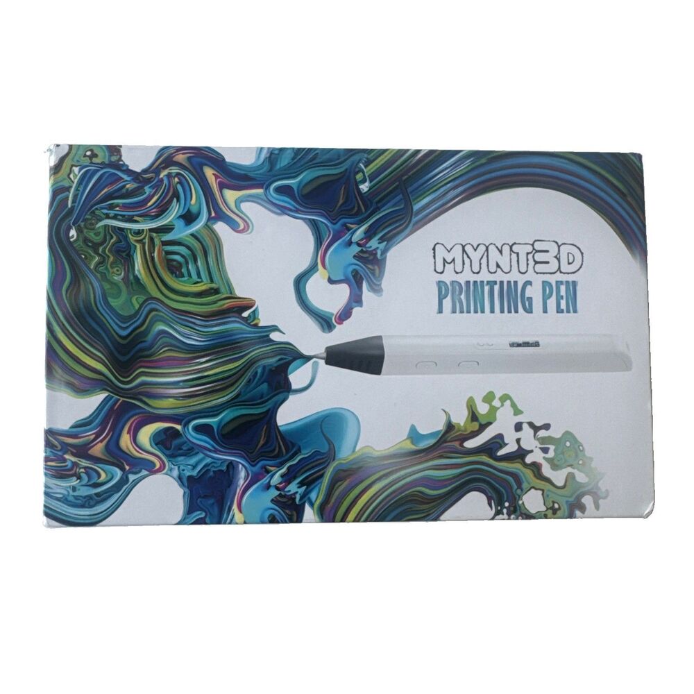 MYNT3D 3D Printing Pen Tested Working Item In Box With Small Screw Drive
